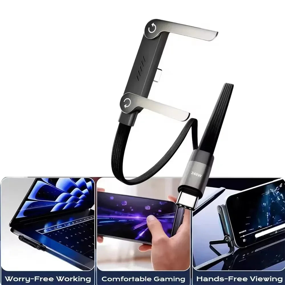 QuickFold USB-C Charge Desk Stand