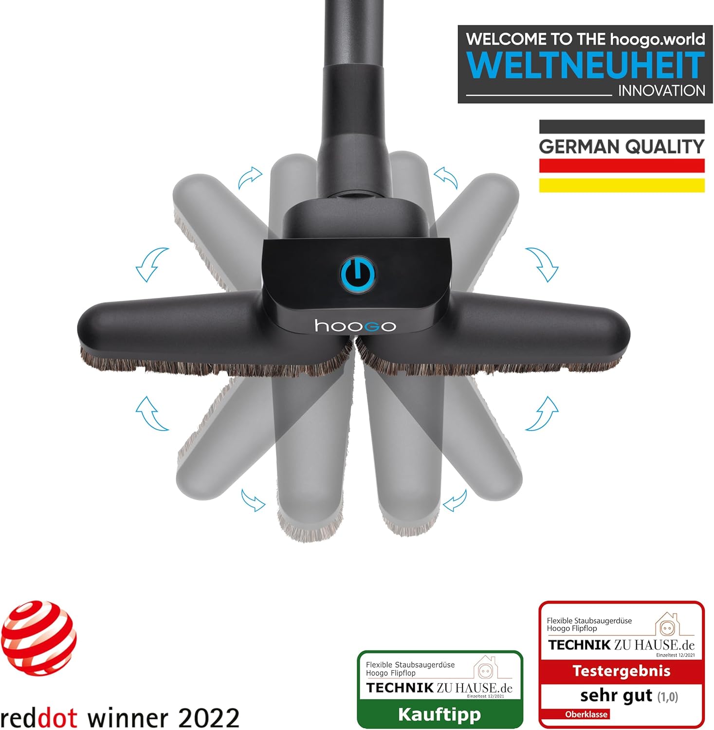hoogo FlipFlop Bodendüse Pro Universal Flex